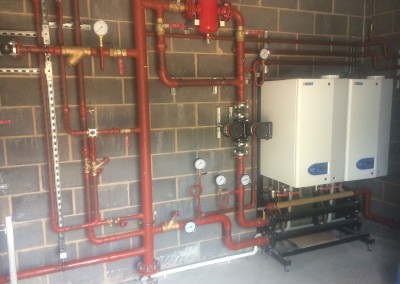 Hamworthy fleet module boilers at Eversfield Prep School