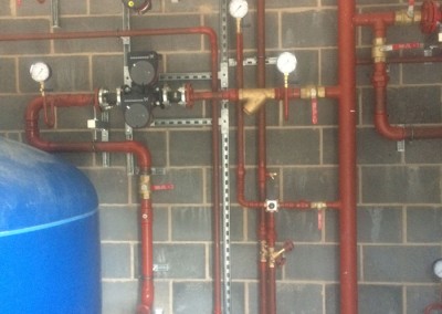 Plant room at Eversfield