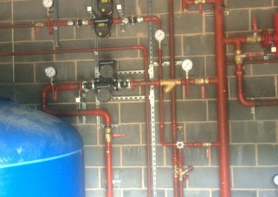 VT and CT and plate heat exchanger pumps at Eversfield Prep School