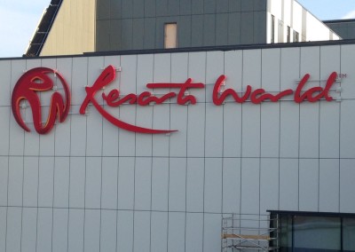 Exterior of Resorts World NEC