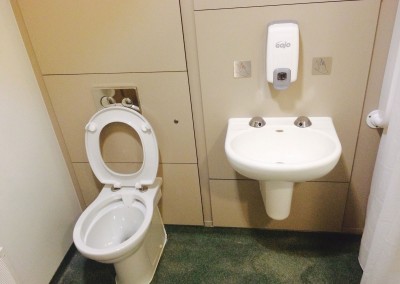 Anti-ligature toilet and sink