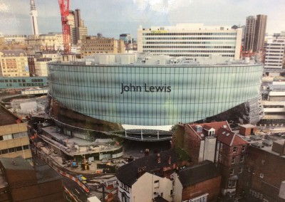 John Lewis adjacent to Birmingham New Street Station