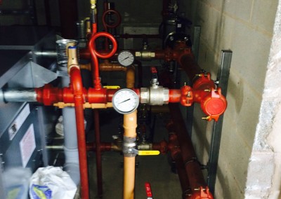 Boiler pipework