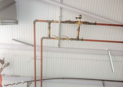 3 port valve arrangement for refectory AHU at Solihull College