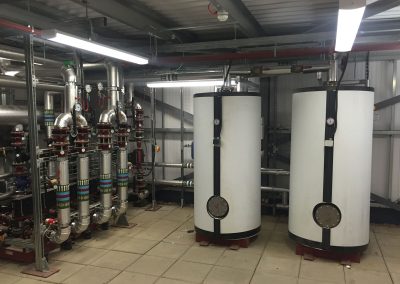 Plantroom overview at Starbank School