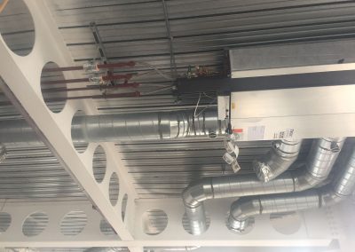 Typical fan coil at HSBC Birmingham